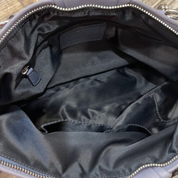 Coach Iridescent Satchel with Removable Strap - Picture 10 of 13